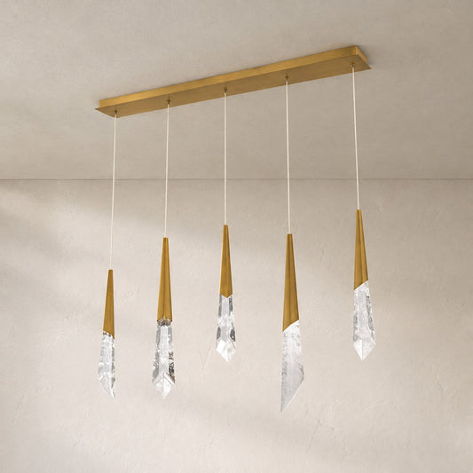 Solitude Linear LED Multi Pendant Light