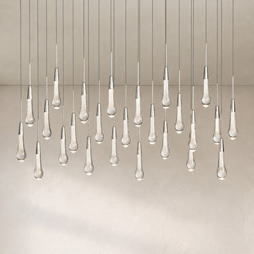 Soltaire Linear Chandelier 37" 50" 60" 70" 87" 120"