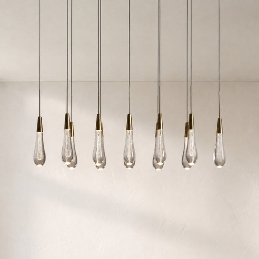 Soltaire Linear Chandelier 37" 50" 60" 70" 87" 120"