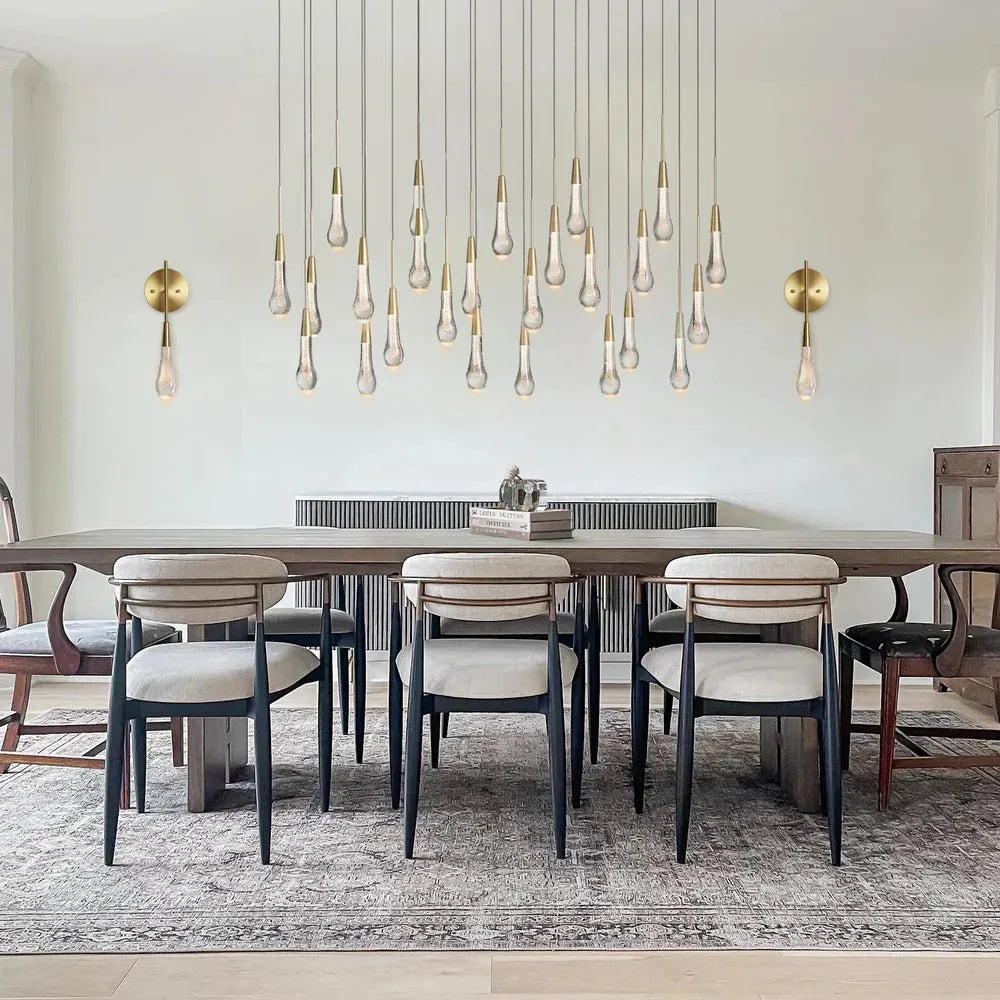 Soltaire Linear Chandelier 37" 50" 60" 70" 87" 120" | Lamer Lighting (36)