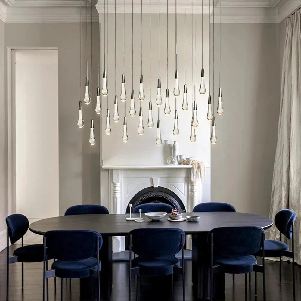 Soltaire Linear Chandelier 37" 50" 60" 70" 87" 120" | Lamer Lighting (45)