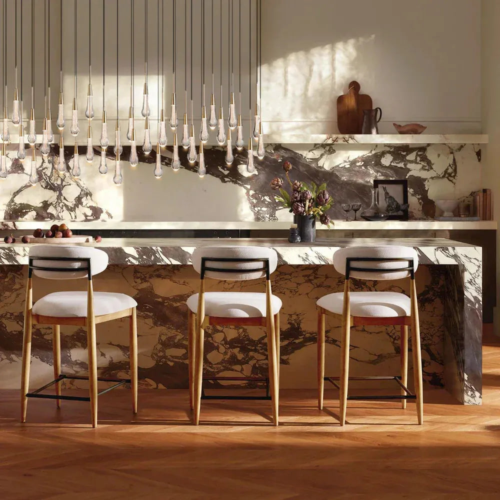 Soltaire Linear Chandelier 37" 50" 60" 70" 87" 120" | Lamer Lighting (47)
