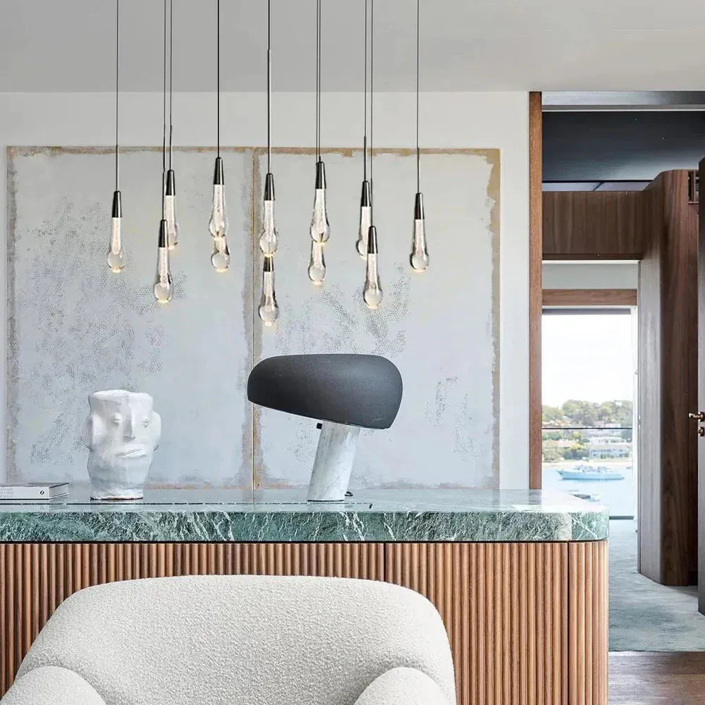 Soltaire Linear Chandelier 37" 50" 60" 70" 87" 120" | Lamer Lighting (46)