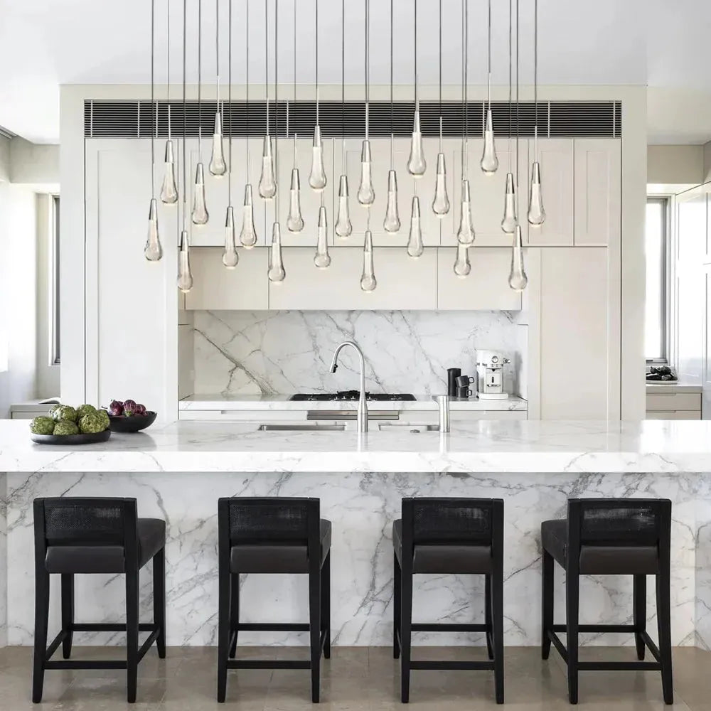 Soltaire Linear Chandelier 37" 50" 60" 70" 87" 120" | Lamer Lighting (38)