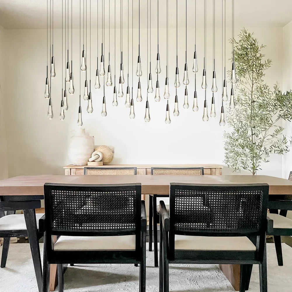 Soltaire Linear Chandelier 37" 50" 60" 70" 87" 120" | Lamer Lighting (39)
