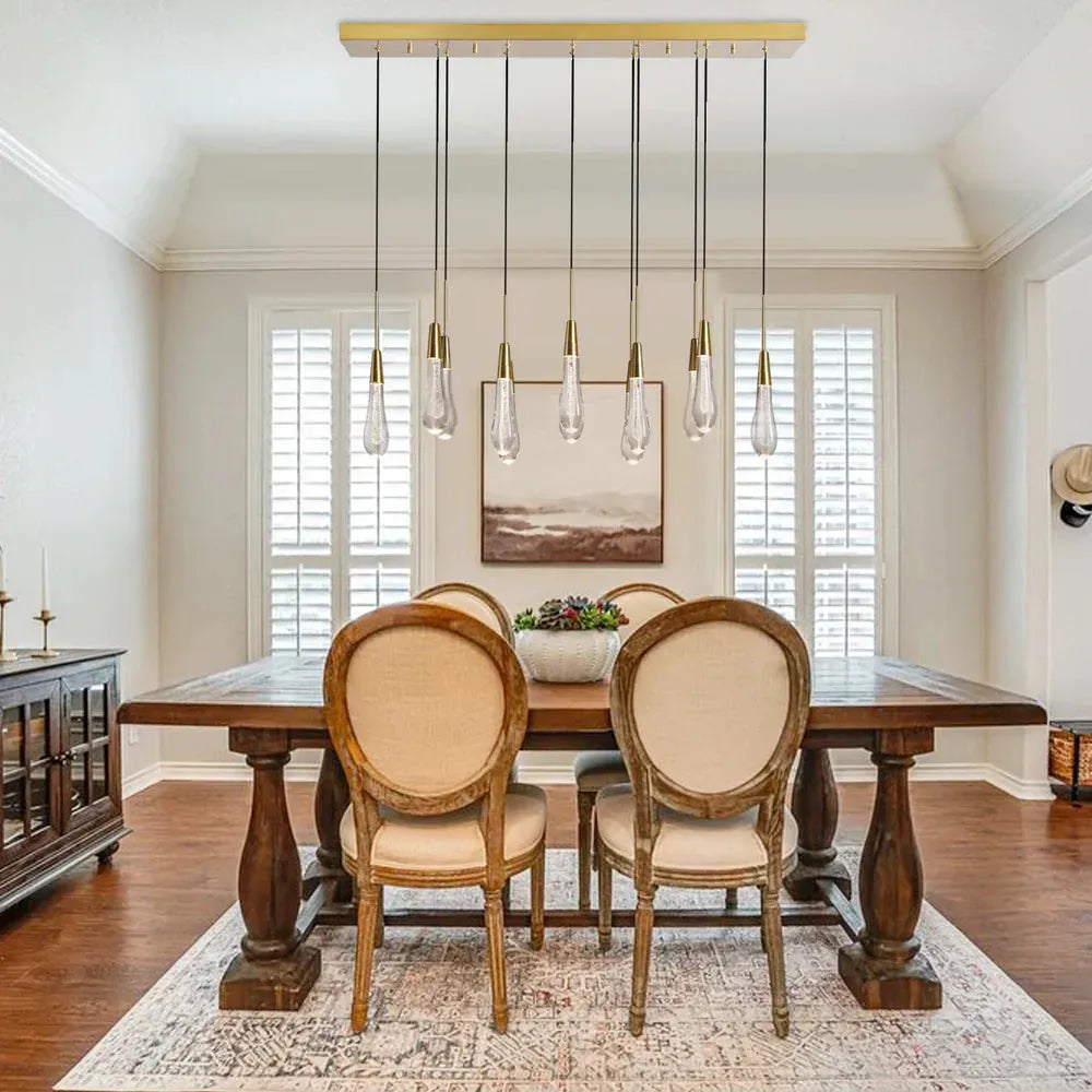 Soltaire Linear Chandelier 37" 50" 60" 70" 87" 120" | Lamer Lighting (34)