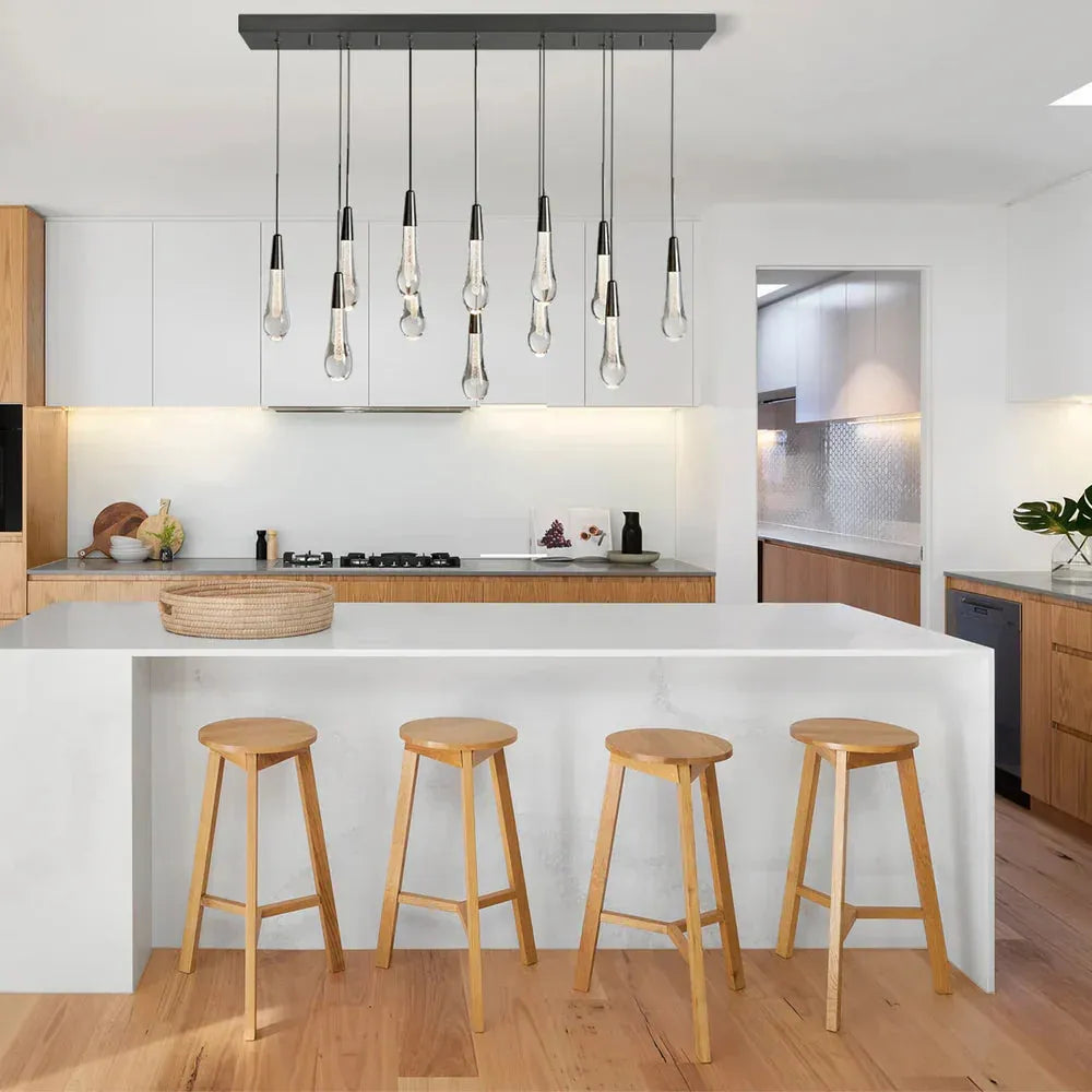 Soltaire Linear Chandelier 37" 50" 60" 70" 87" 120" | Lamer Lighting (32)