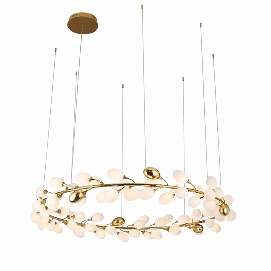 Stilla Brass Chandelier — product photo