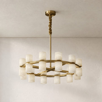 Tabitha Alabaster Chandelier