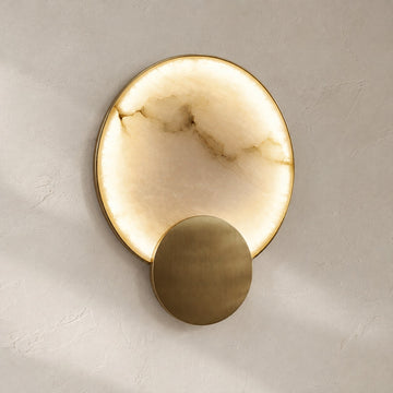 Terra Svet Alabaster Wall Lamp