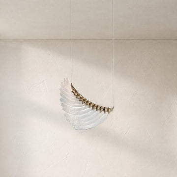 Tiered Palmette Chandelier