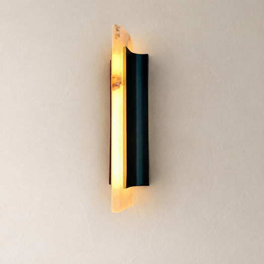 Timide Alabaster Sconce