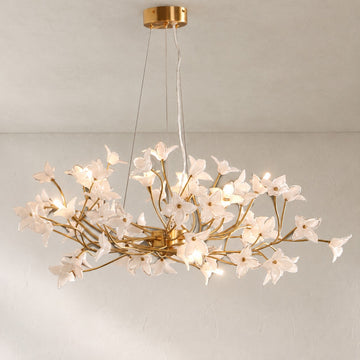 Veitchii Flower Branch Chandelier