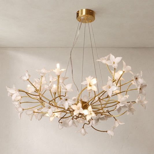 Veitchii Flower Branch Chandelier