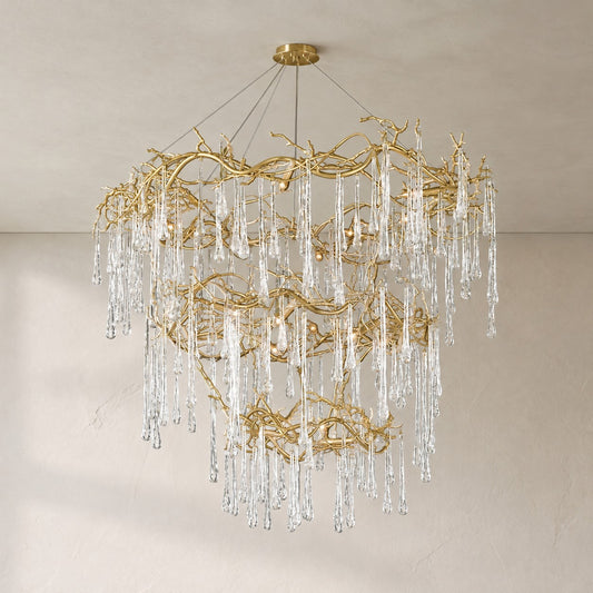 Vinvi Branch Crystal Twenty-Light Chandelier