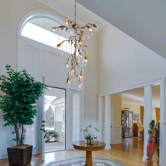Viticcia Cascade Chandelier - Lamer Lighting