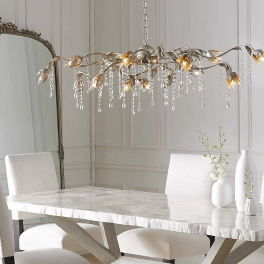 Viticcia Rectangular Chandelier 52" 61" 71" - 71"Lamer Lighting