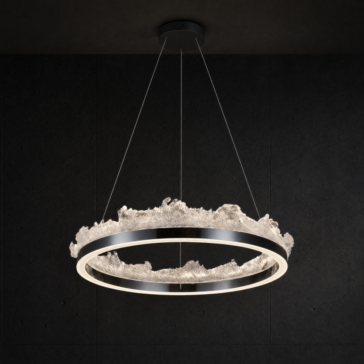 Wind & Wave Modern Sculptural Pendant Light - main