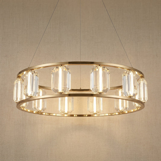 Dining Room Chandelier in champagne gold