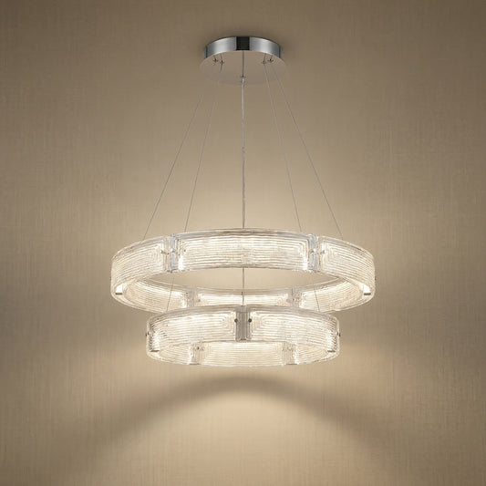 Living Room Chandelier in chrome