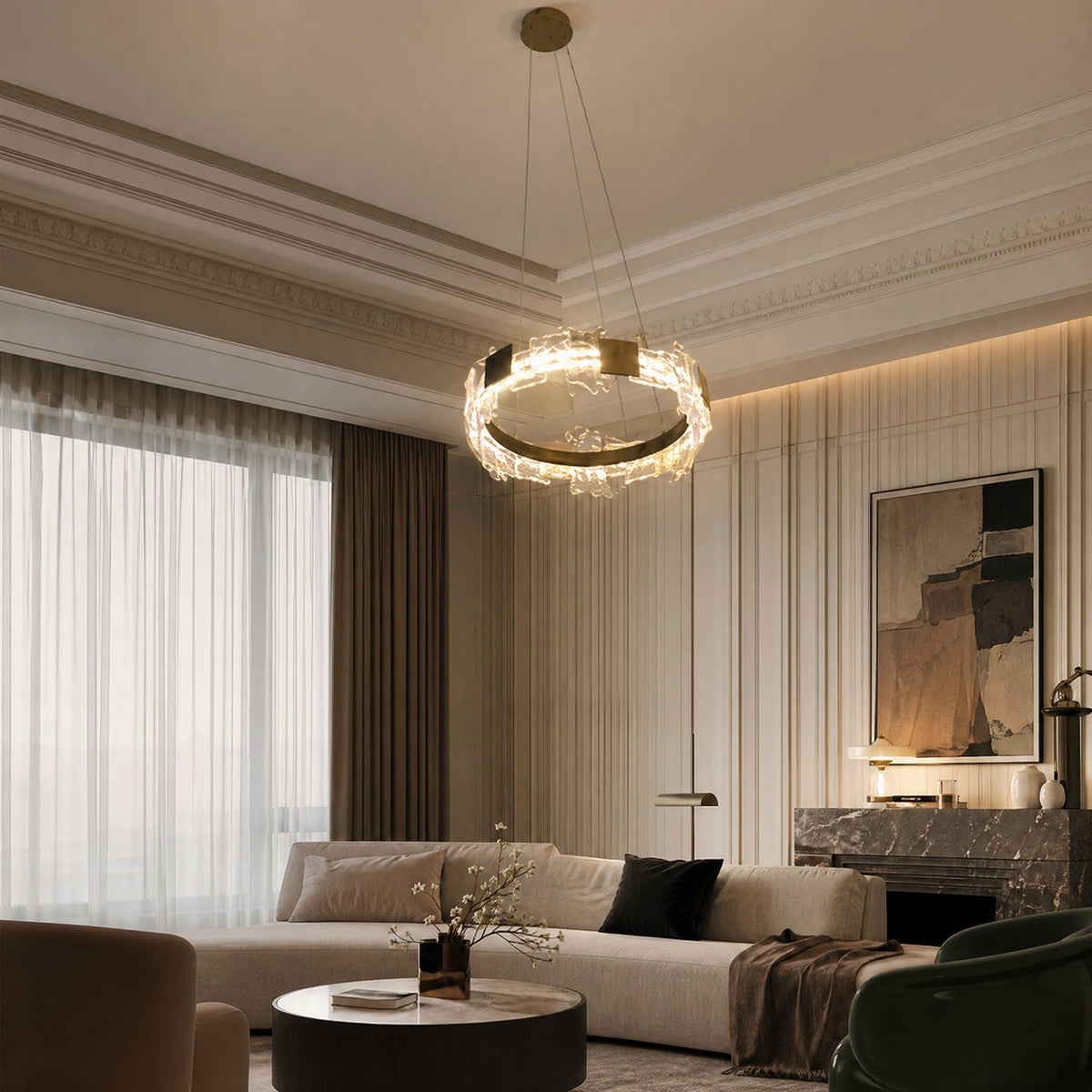Dining Room Pendant Light in a dining room