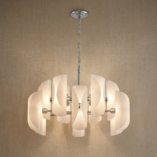 Living Room Chandelier Modern in gold