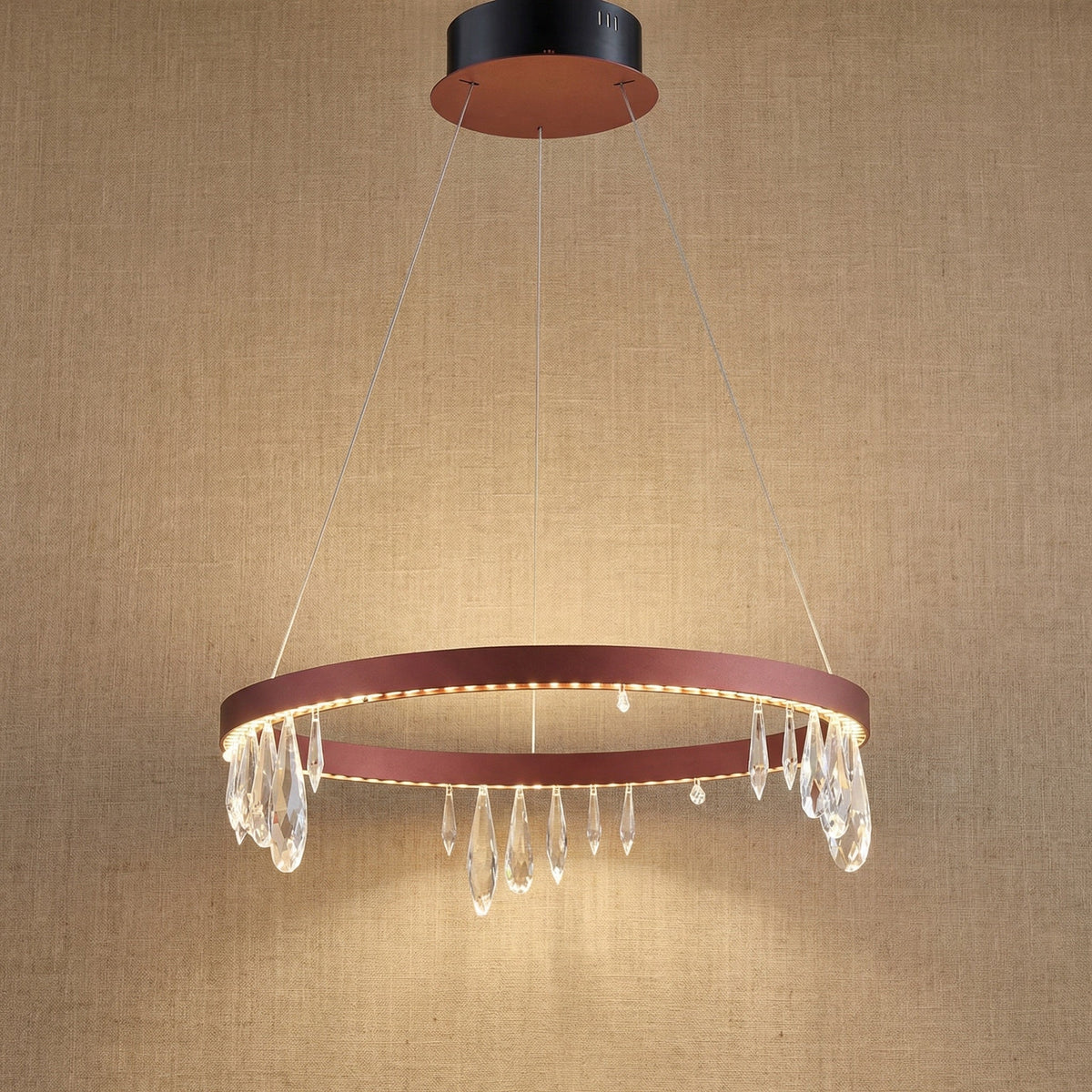 Yiosi Series Crystal Pendant Light Style M - 22" (Dia 570mm)