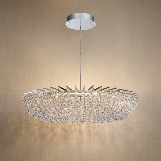 Yiosi Series Crystal Pendant Light Style O - 39" (Dia 1000mm)