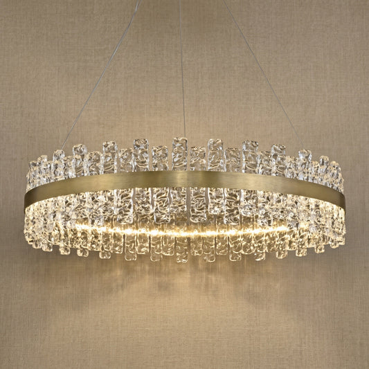 Yiosi Series Glass Pendant Light Style D - 31" (Dia 800mm)