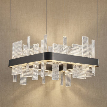 Yiosi Series Glass Pendant Light Style L - 20" (Dia 500mm)