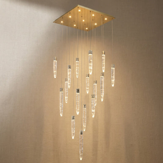 Yiosi Series Grand Metal Pendant Light - 31" (Dia 800mm)