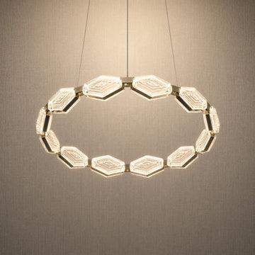 Foyer Chandelier Contemporary in chrome