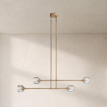 Zachary Mobile Linear Chandelier 54" 72"