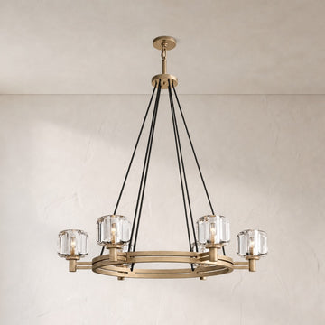 Zachary Round Chandelier 36"48"60"